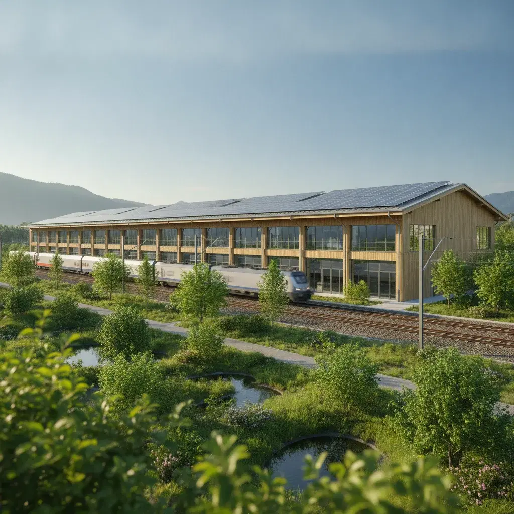 Morpeth's Rail Maintenance Base Gets a £3.7m Green Makeover