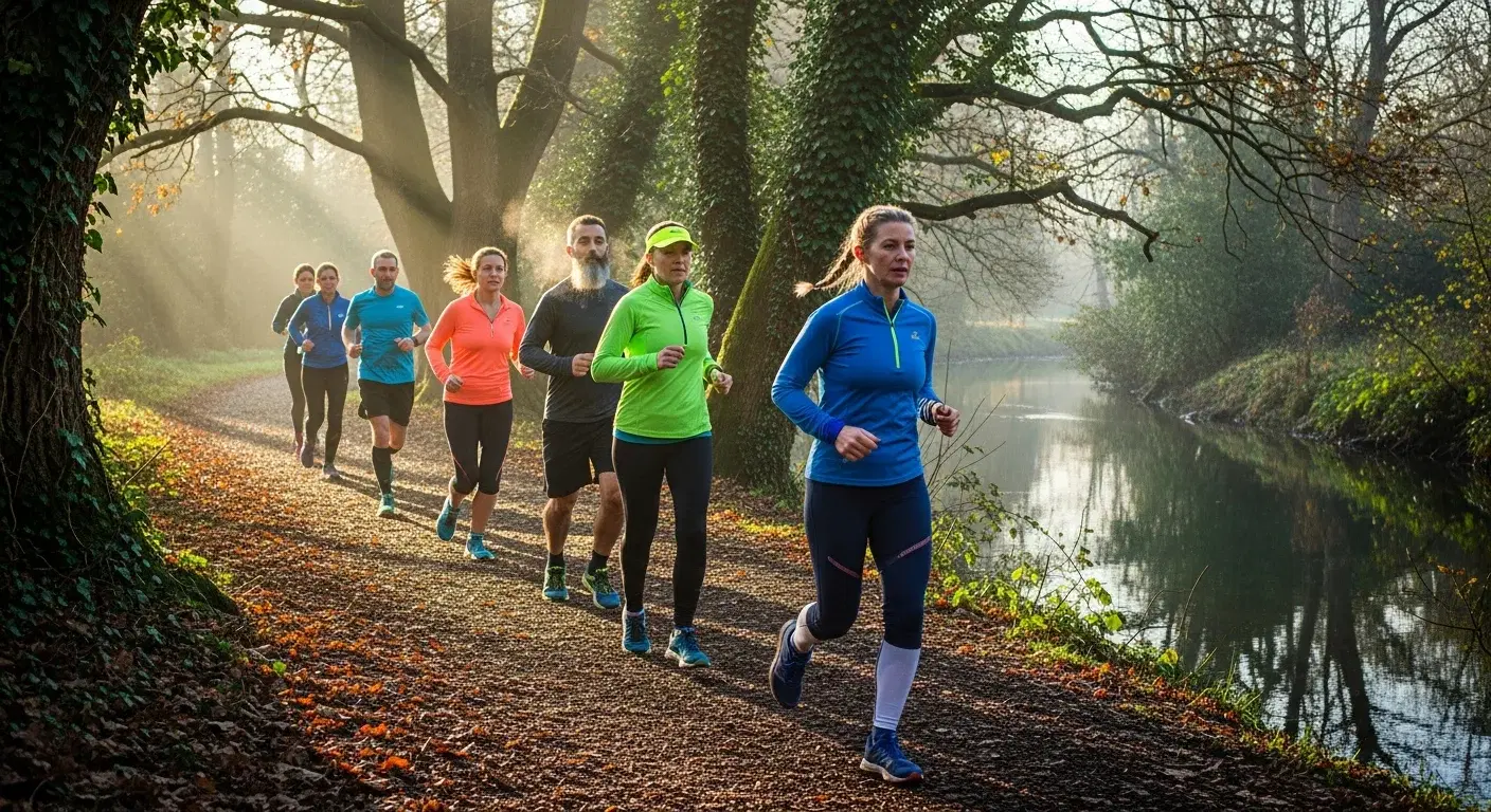 Running in Morpeth